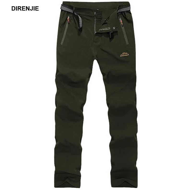 

DIRENJIE 2017 Man New Summer Fishing Outdoor Pant Trekking Hiking Camping Trousers Cycling Sport Travel Breathable Plus Size P62