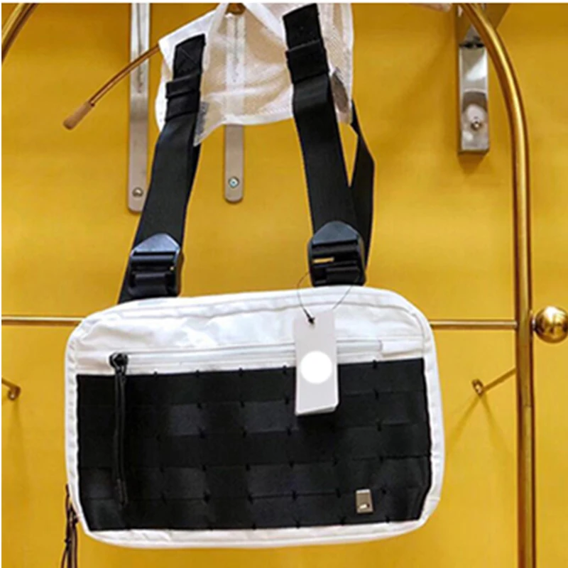

2019 Fashion nylon Chest Rig bag Hip Hop Streetwear Functional Tactical Chest Bag cross shoulder bag Kanye West New Waist Pack