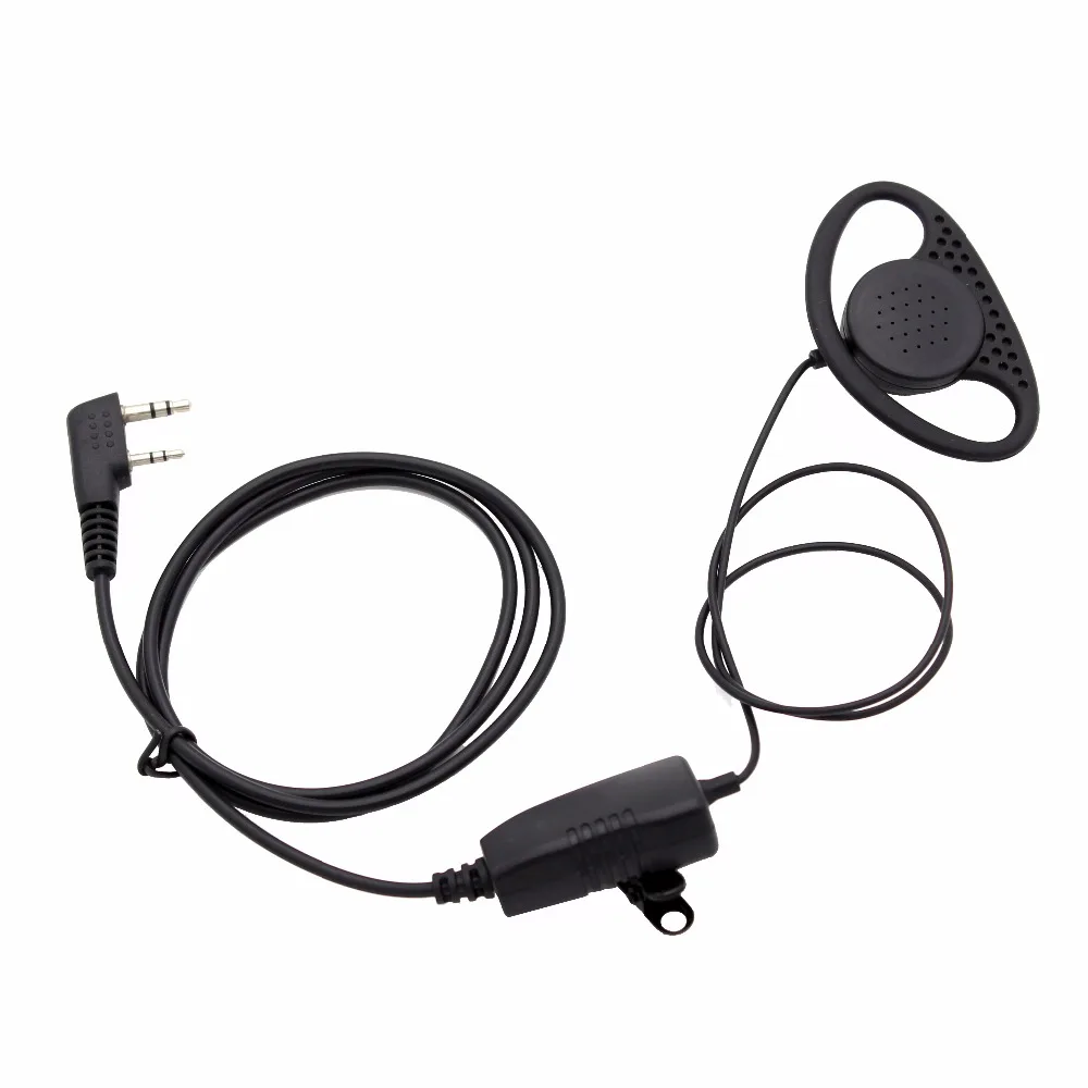 Acoustic Tube Earpiece Headset Mic For Baofeng BF-888S/UV-5R Walkie...