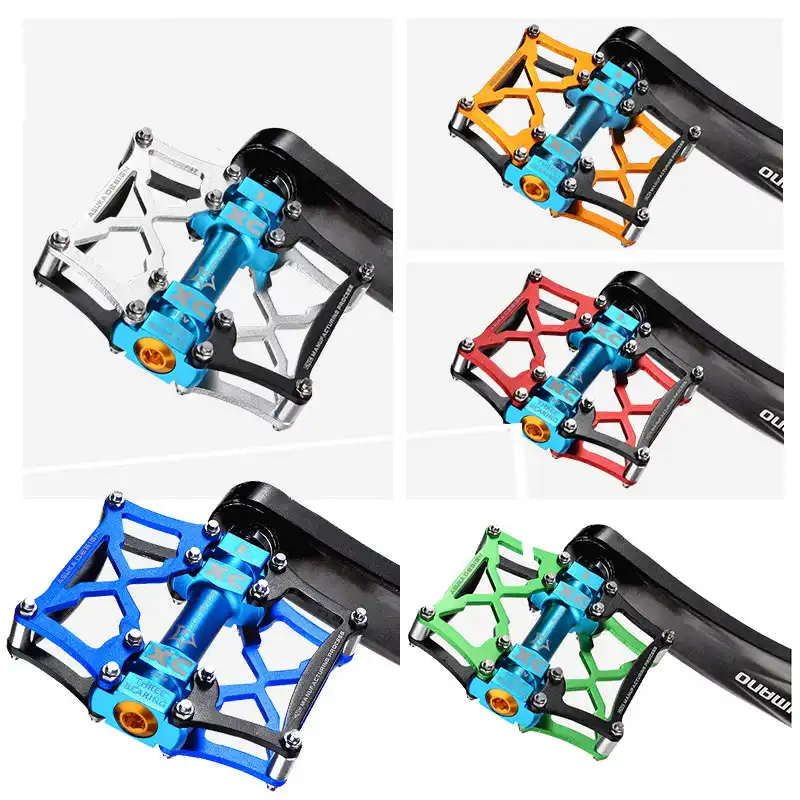 colored bike pedals