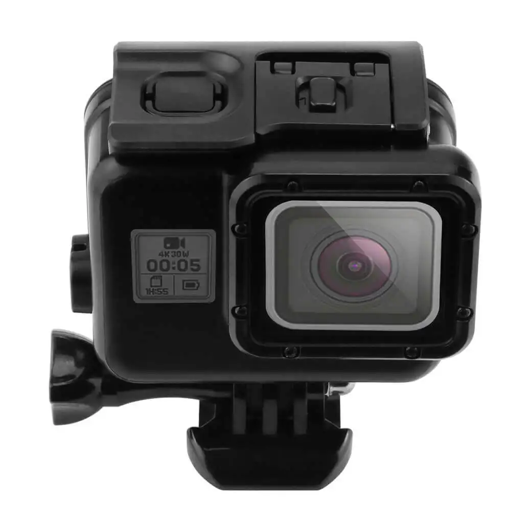 60m Underwater Waterproof Case For Gopro Hero 56 Black Edition Protective Blackout Cover Mount GoPro 56 Case Go Pro Accessory (3)