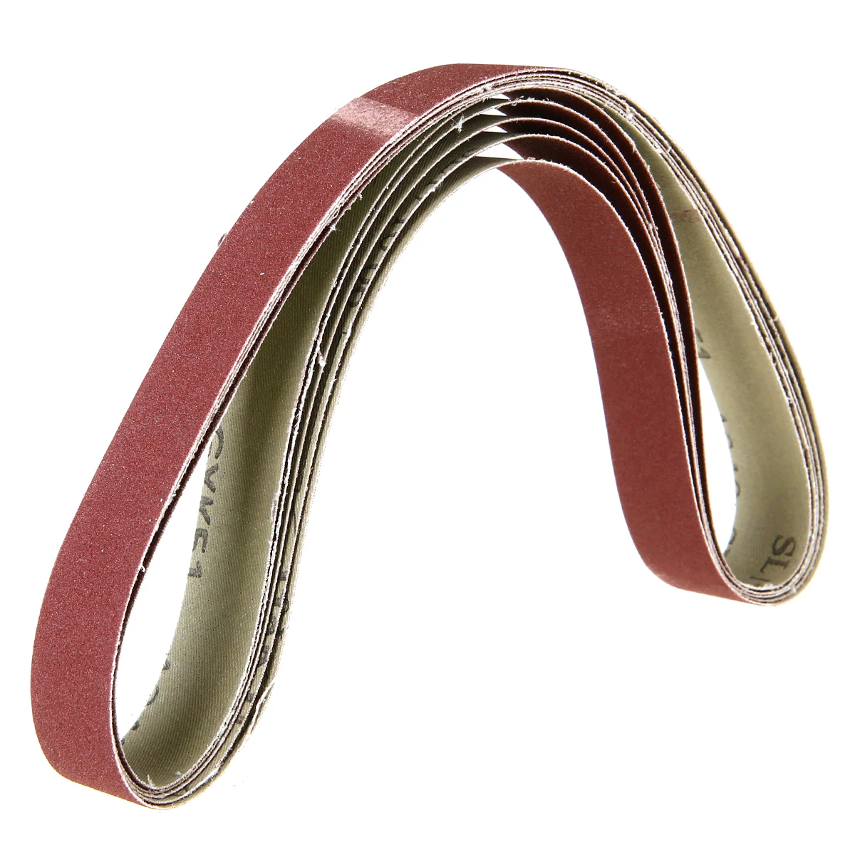 5pcs/Set Quality 240 Grit Sanding Belts Strong Emery Cloth Polishing Machine Abrasive Belt Metal Working Polishing Grinding Tool