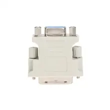 Alloyseed DVI 24+5 Male to VGA Female Converter DVI to VGA Adapter VGA Monitors connected with all kinds of monitors and TV