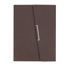 Бесплатный Логотип, заказной блокнот из искусственной кожи А5, дневник с отрывными листами, винтажный спиральный блокнот для записей, ежедневник, офисные кожаные кольца, подарок для руководителя