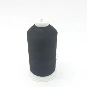 

4pcs High Quality 5000 Meters Black Color 120D/2 100% Polyester Embroidery Thread