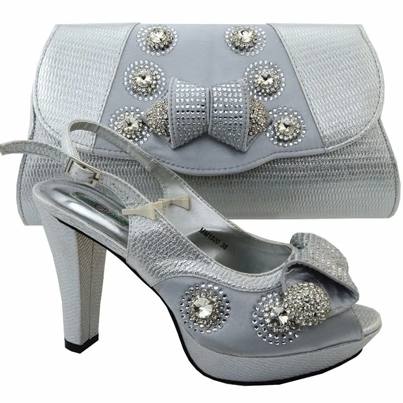 2017 Italian Shoes With Matching Bag hot sale Italy Shoe And Bag set For wedding and party Free Shipping  H16122603