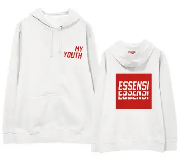 

Kpop drama andante exo kai same my youth printing pullover hoodies unisex fashion fleece/thin loose sweatshirt 5 colors