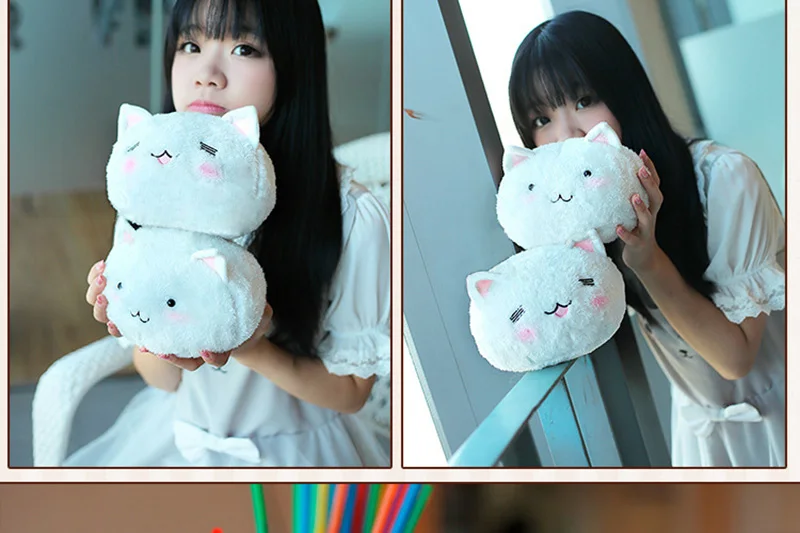 Anime Is the Order a Rabbit Chino Kafuu Cosplay Rabbit Toy Lovely Angola Tippy Plush Stuffed Toy Doll Kids Birthday Gift Pillow (10)