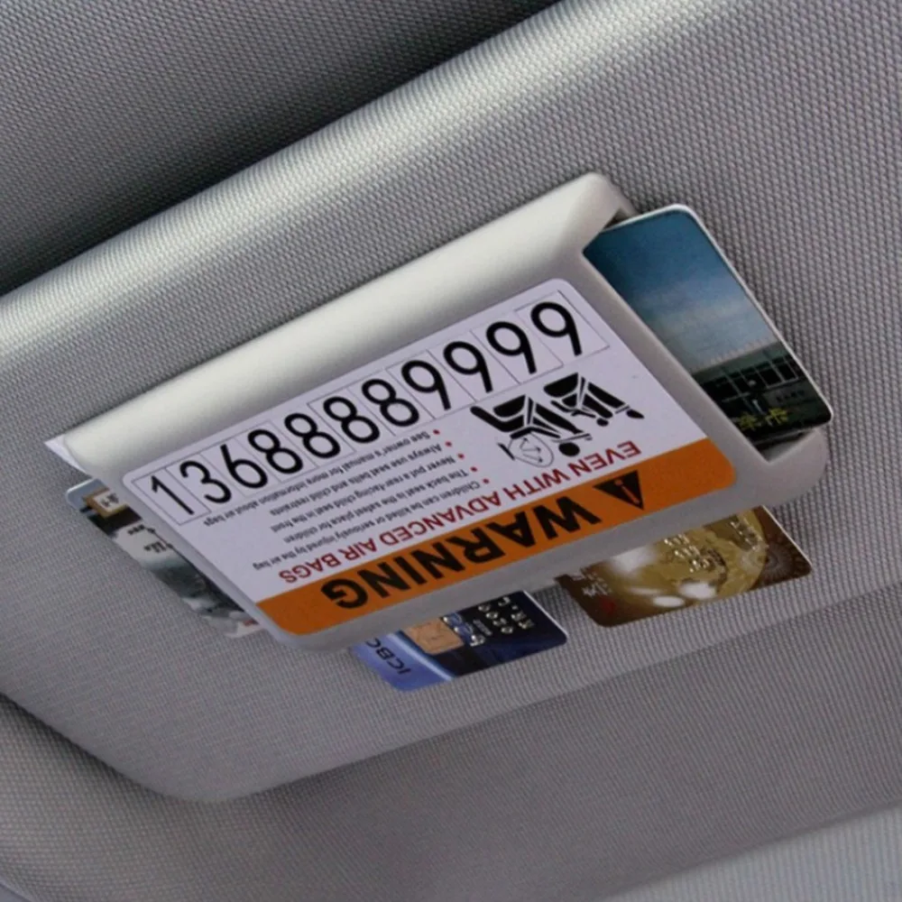 Стайлинга автомобилей Солнцезащитный козырек держатель карты парковки аксессуары наклейки для audi a3 a4 a5 a6 b5 b6 b7 q3 q5 q7 rs quattro s линии c5 c6 tt