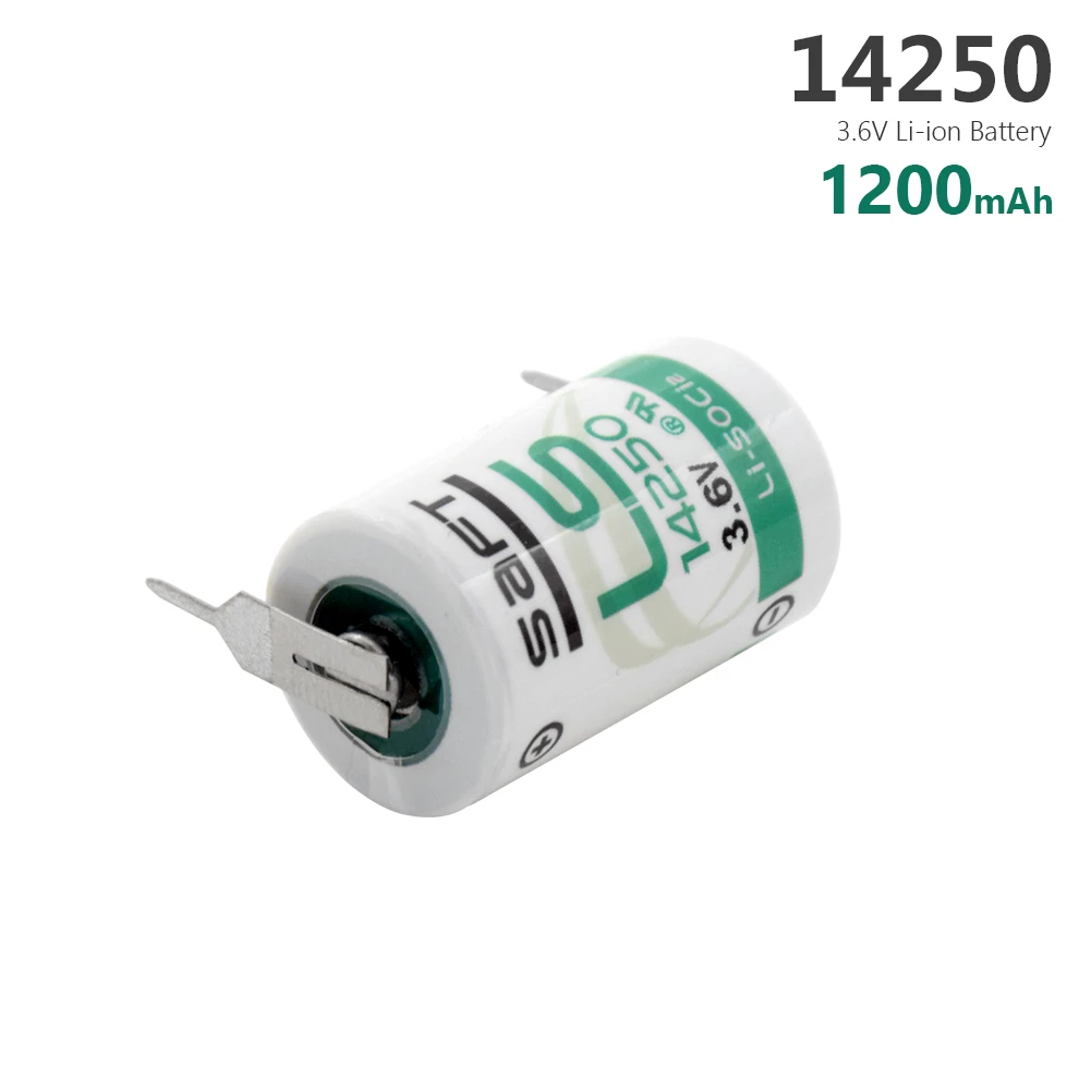 3 6 В кнопочный Топ 14250 1200 мАч 1/2 AA R6 L14250 аккумулятор + булавки для сенсорного экрана