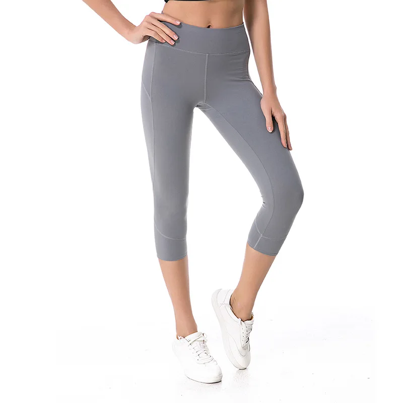 Yoga crop 2020 NWT good quality capris High waist Women Sports leggings Yoga 4-way stretch sports capris Free Shipping Yoga crop 2020 NWT good quality capris High waist Women Sports leggings Yoga 4-way stretch sports capris Free Shipping