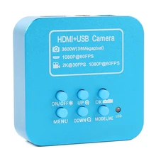 2019 Upgrade 36MP FHD 2K 1080P 60FPS HDMI USB Digital Industrial C Mount Video Microscope Camera For Phone CPU PCB Soldering цена 2019 Upgrade 36MP FHD 2K 1080P 60FPS HDMI USB Digital Industrial C Mount Video Microscope Camera For Phone CPU PCB Soldering цены онлайн