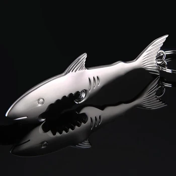 

5pcs Multi-function Shark Aluminum Beer New Beverage Bottle Opener Keychain Animal Key Ring Fashion Gifts