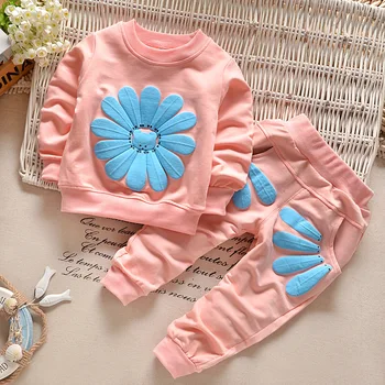 

New Baby Girl Suit TWO pieces High Quality Clothes Baby Bebek Giyim Baby Girl Clothing 6GST003