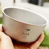 Keith 550ml Food Container Double-wall Titanium Bowl Outdoor Camping Picnic Bowl Lunch Box Utensils For Tourism 114g Ti5322 ► Photo 2/6