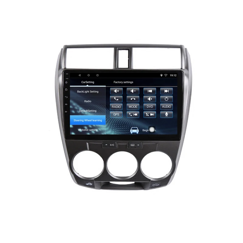 Clearance 10"2+32G 2.5D IPS Android 8.1 Car DVD Multimedia Player GPS For Honda CITY 2008 2009 2010 2011 2012 2013 radio stereo navigation 4
