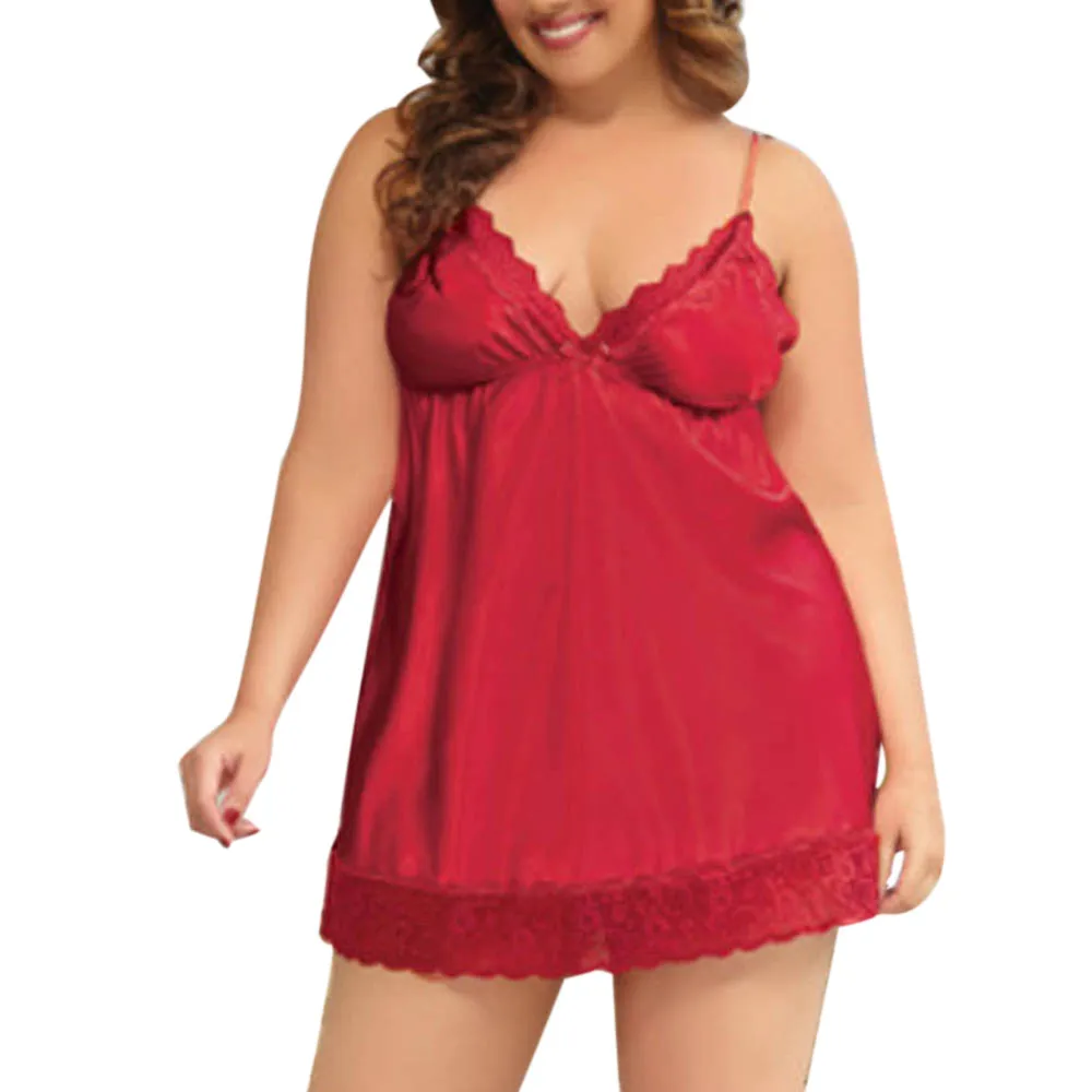 Plus Size Sexy Lace Sleepwear Lingerie Babydoll Underwear porno Nightdress Large Size Erotic dress sexy costume lenceria 6XL D40 Plus Size Sexy Lace Sleepwear Lingerie Babydoll Underwear porno Nightdress Large Size Erotic dress sexy costume lenceria 6XL D40