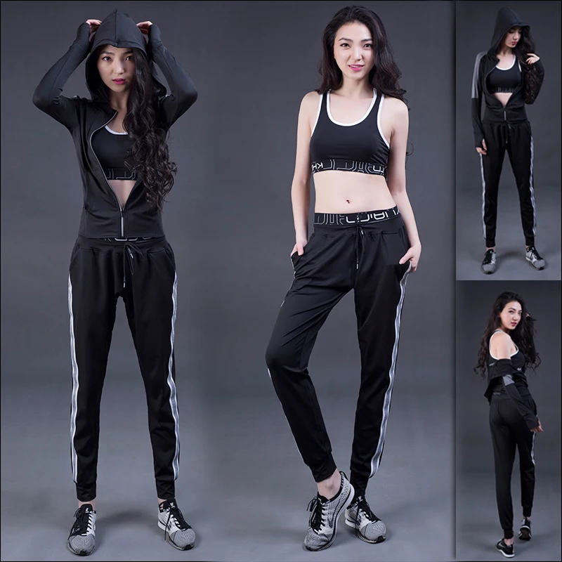 

women Sportswear Training Running Tights Sports Suit Women Yoga Clothes Fitting Gym Wicking Compression Jogging sets Clothing