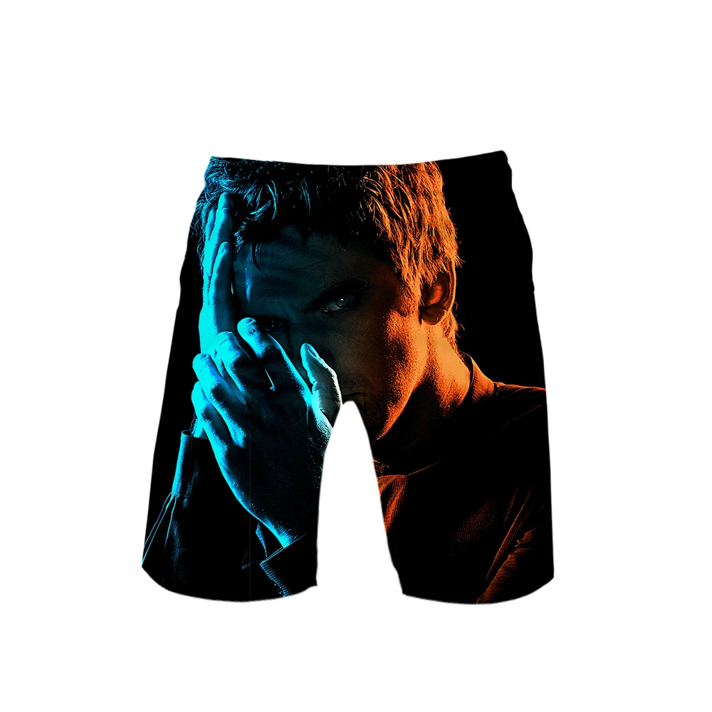 Легион фильм 3D пляжные шорты мужские трусы анти-ух шорты печать плавание SurfinMg шорты летние тянущиеся эластичные талии шорты