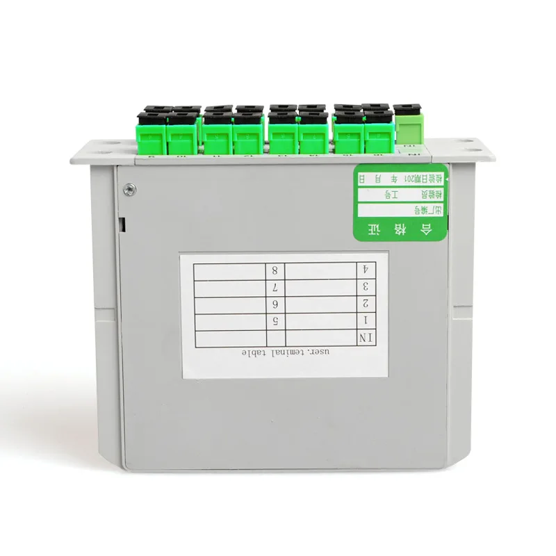 SC APC PLC 1 :16 распределитель волоконно оптический блок FTTH 16 с 1X16 плосконаправляющим