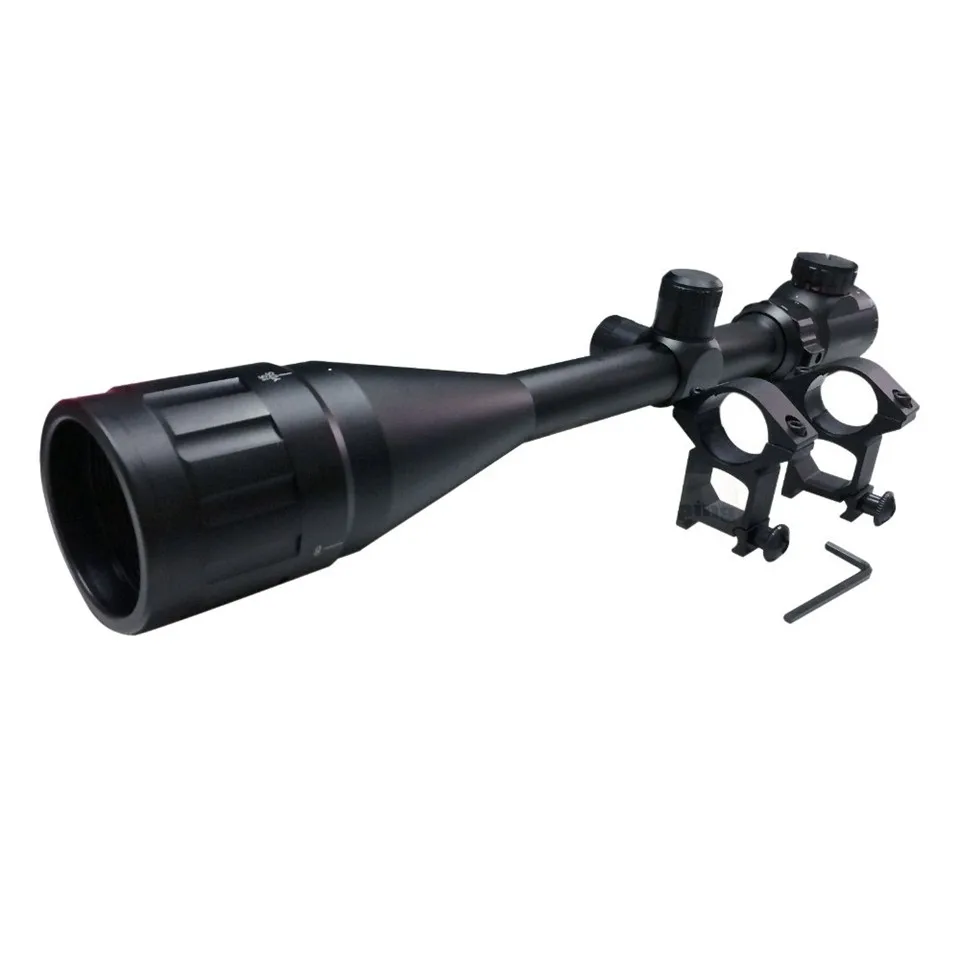 

6-24X50AOE Adjustable Illuminated Tactical Riflescope Reticle Optical Sight Scope for Shot Riflescopes Hunting