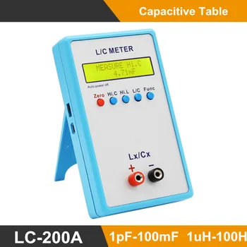 

M057 Handheld Capacitance Inductance L/C LC Meter LC200A Multimeter Electric Bridge
