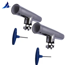 Пара регулируемых держателей из нержавеющей стали, съемные держатели удочек с гаечным ключом