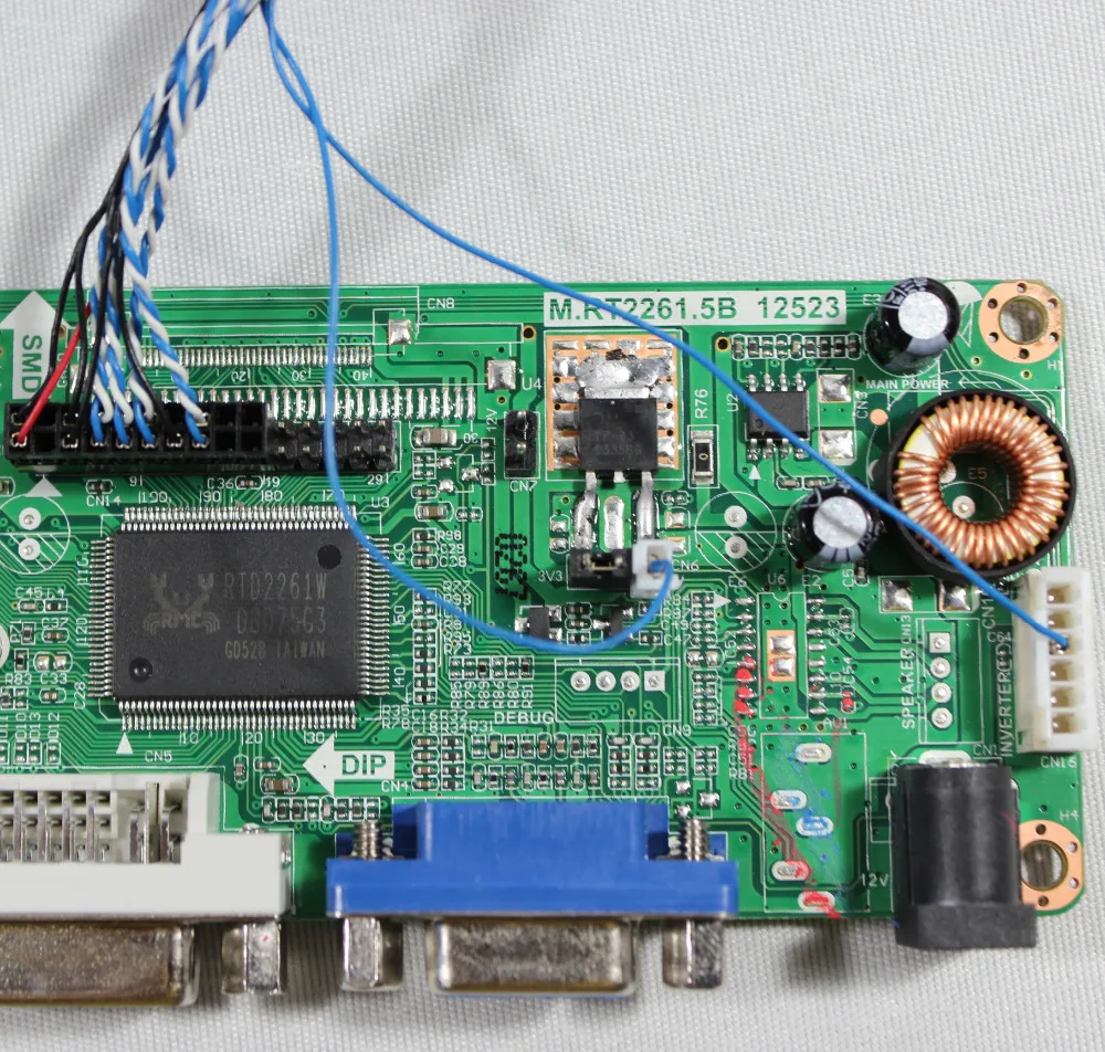 Плата контроллера DVI VGA ЖК дисплей RT2281 для 12 1 дюйма HSD121PHW1 1366x768 панель|board board|board