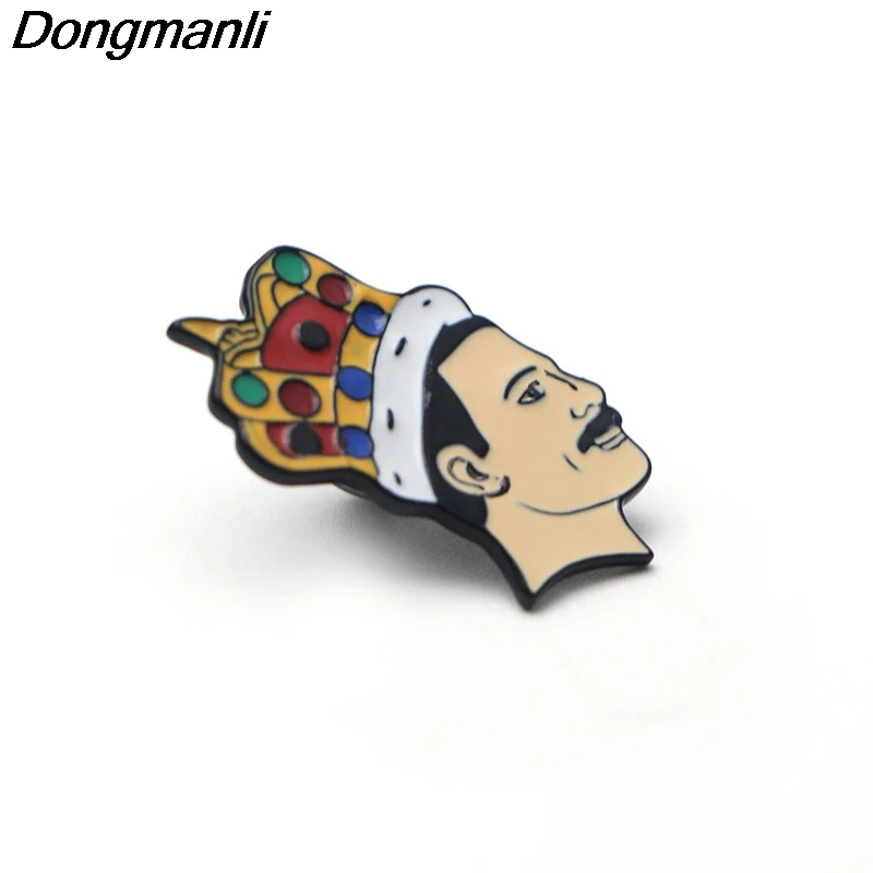 P2269 Dongmanli певица музыкальное искусство булавка мягкая эмалированная брошь значок