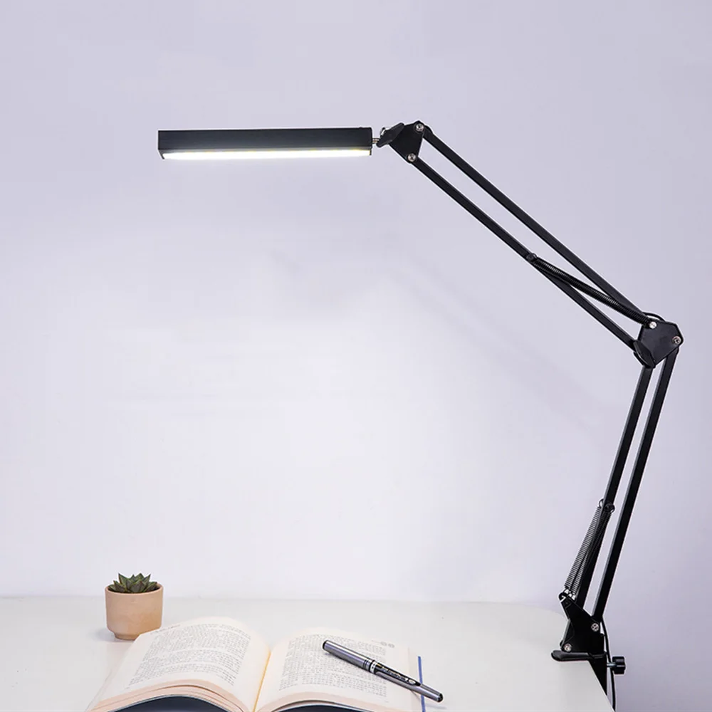 Durable Desk Lamp Folding Reading Light Energy Saving Flexible Eye