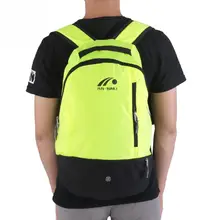 2 цвета Спорт на открытом воздухе Multifuctional Футбол плечи мешок прочный нейлон футбольный мяч школа хранения рюкзак