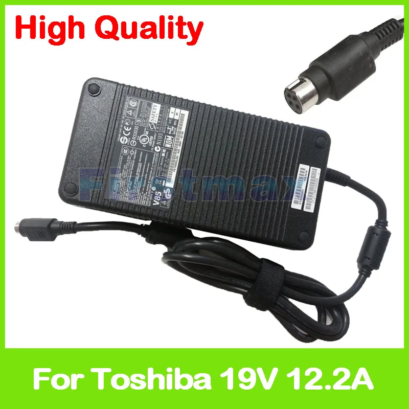Зарядное устройство для ноутбука Toshiba Qosmio X200 X300 X305 19 в 12 2 А 230 Вт адаптер питания