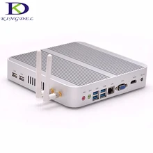 Мини встроенный компьютер Intel i3 4010U/i3 5005U/i5 4200U двухъядерный HTPC HDMI VGA 4 * USB3.0 300 м WI-FI Окна 10 NC240
