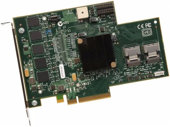

RaidStorage ServeRAID MR10i SAS/SATA Controller 43W4296 8 Port SFF8087 MiniSAS PCI-E X8 3Gb/s Card