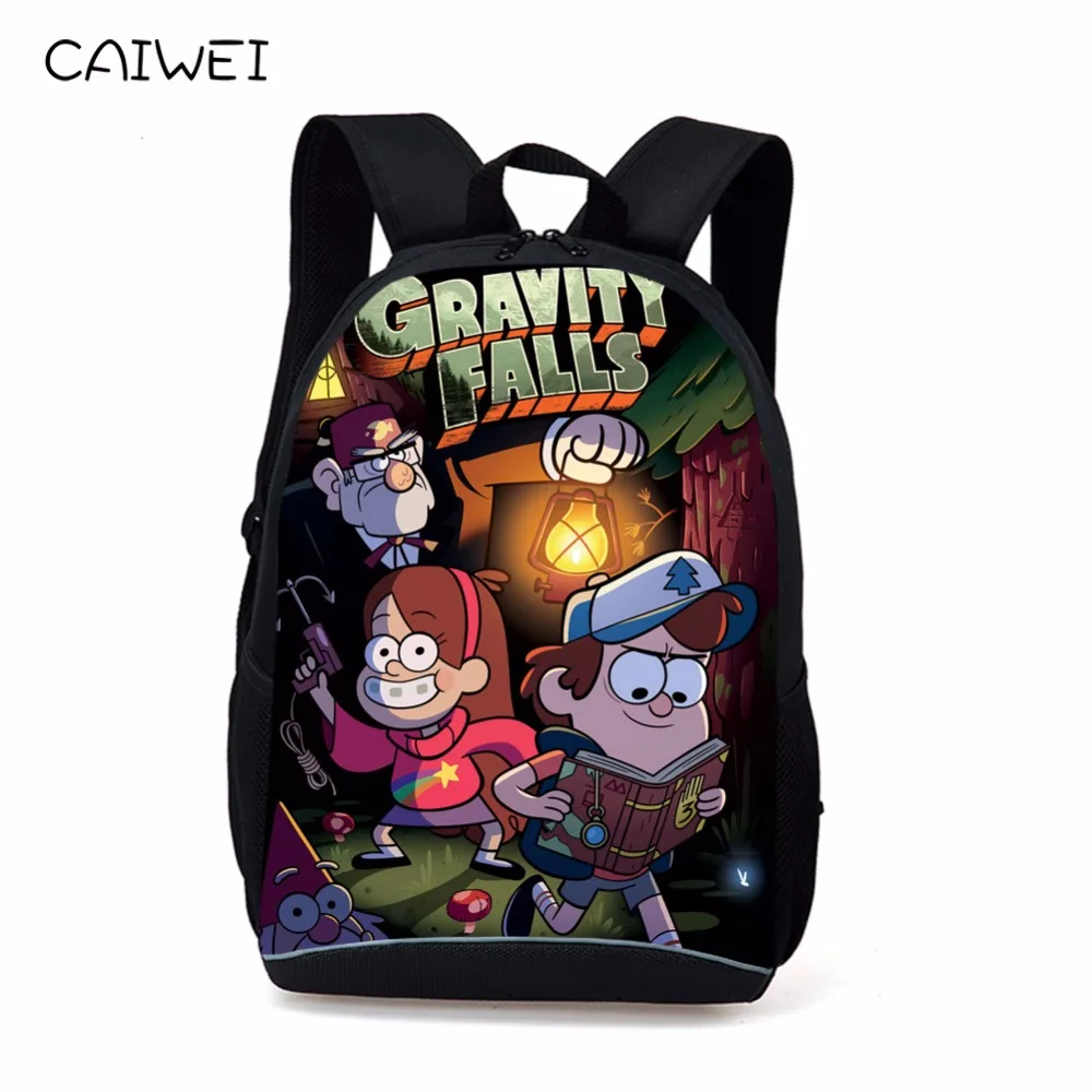 UK Gravity Falls Backpacks Anime School Bags Rucksack Travel Laptop Cartoon Gift