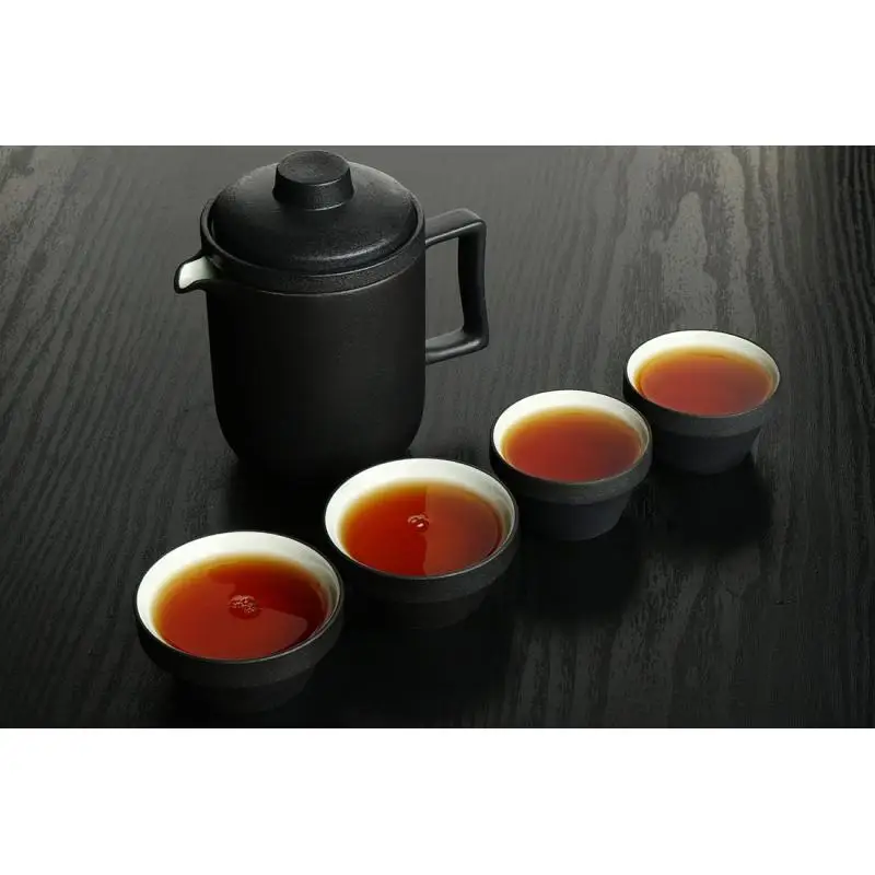 Дорожный чайный набор кружки портативные китайские чайные наборы кунг-фу чайный горшок фарфоровый чайный набор Gaiwan чайные чашки Кружка для чайной церемонии чайные горшки