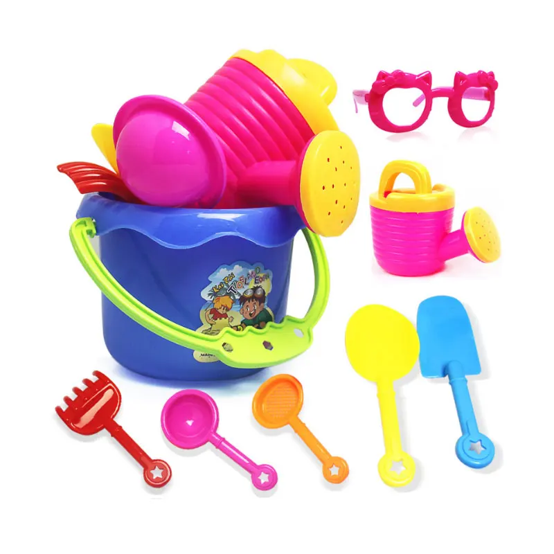 YunNasi 9pcs Summer Beach Toy For Children Dune Tools Outdoor Toys For
