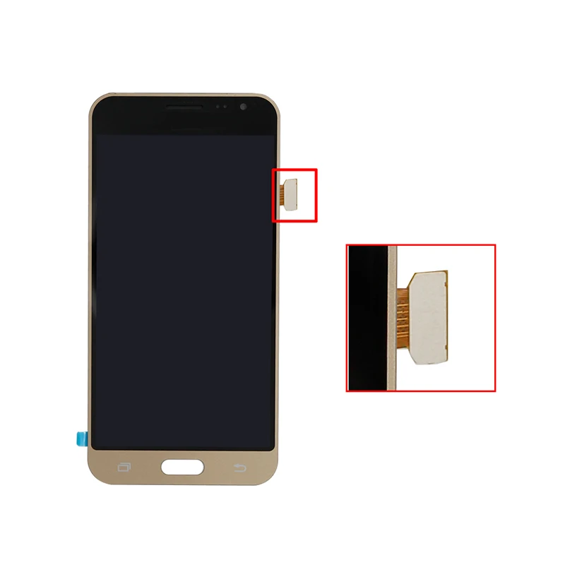 Сменный ЖК дисплей для Samsung Galaxy J3 2016 сенсорный экран с цифровым преобразователем