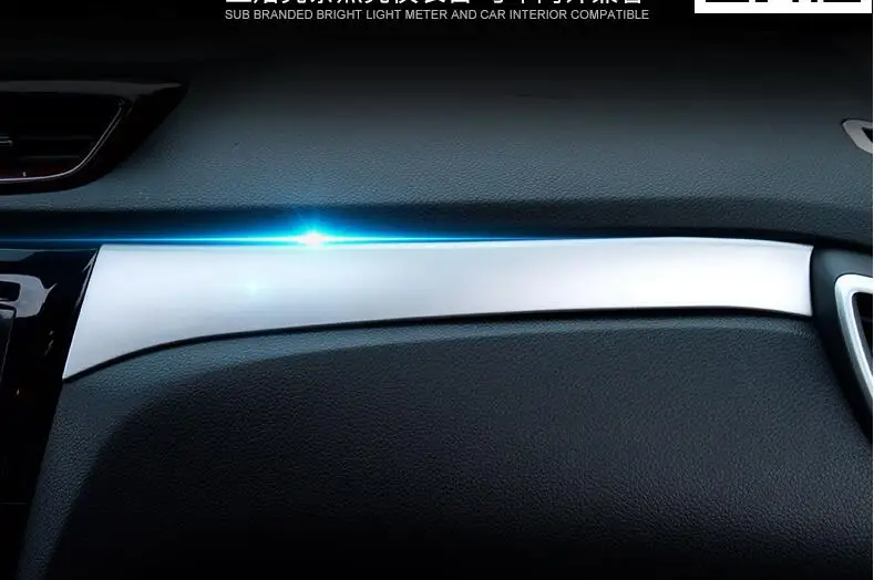 Per Nissan Rogue guida a sinistra Matt Console Cruscotto Lato Passeggero Storage Box Portaoggetti Superiore Della Banda | Автомобили и