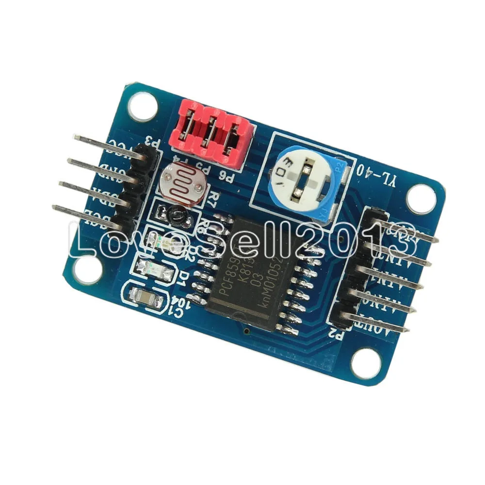 PCF8591ADDAconvertermoduleanalogtodigitaltoanalogconversion