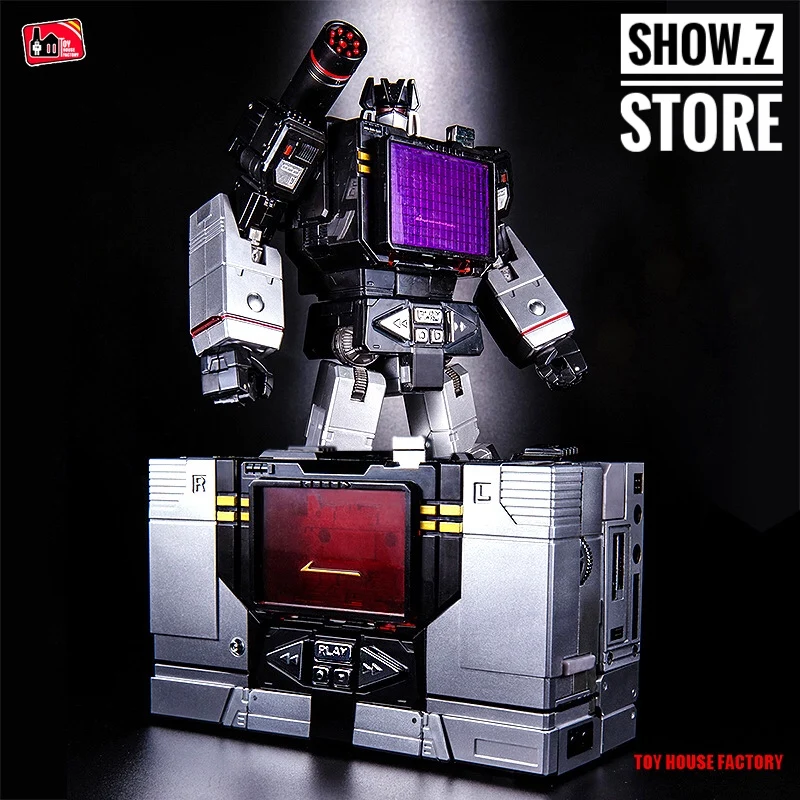 [Show.Z Store] Toy House Factory THF-01B Soundblaster Black Transformation Action Figure THF