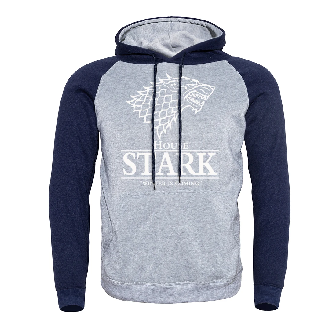 New Fashion Mens Sweatshirt 2019 Spring Autumn Warm Raglan Hoodies For Men Funny Game Of Thrones 2