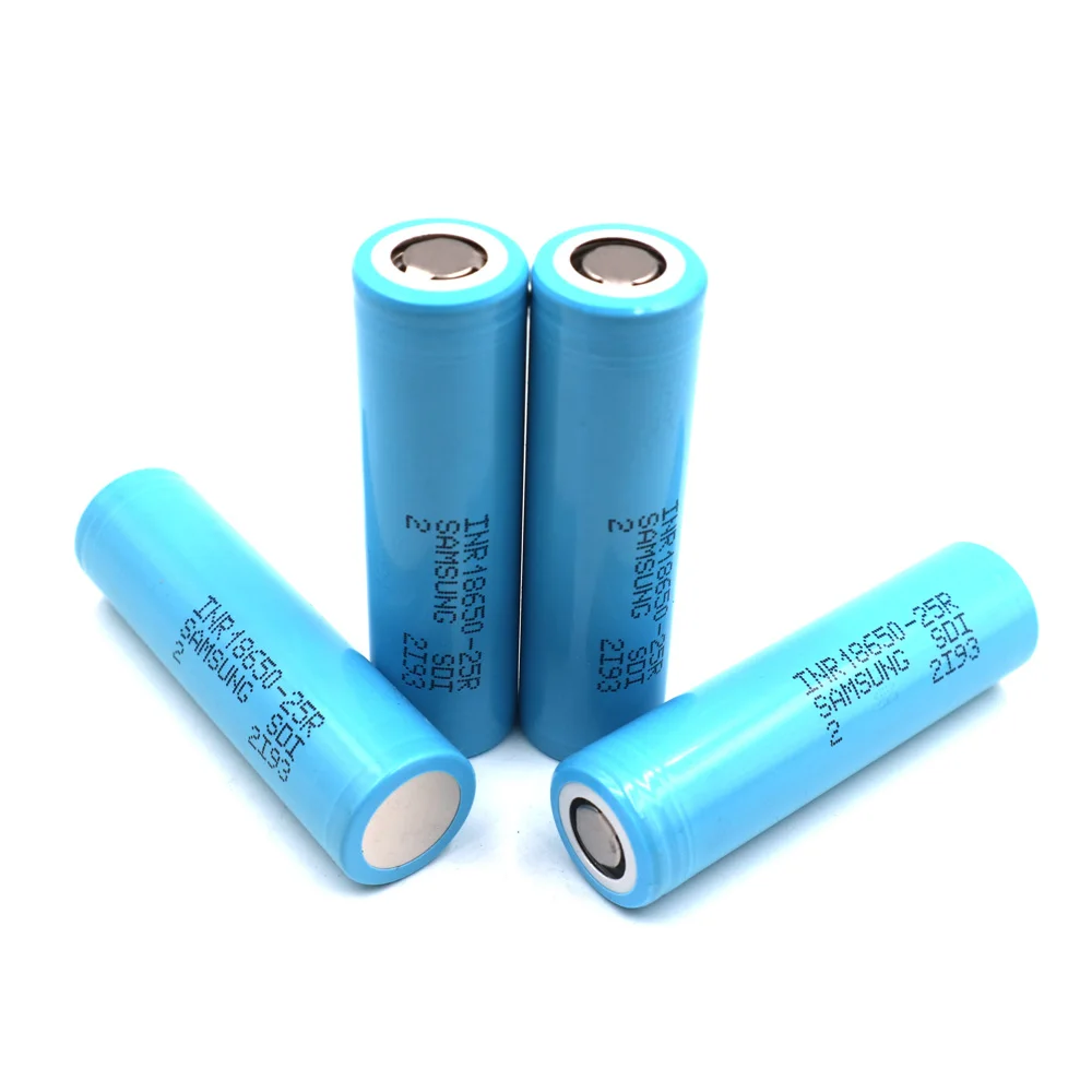 

Li-ion 2500mAh 25R 10 piece battery 18650 rechargeable battery,power tool battery,discharge current 20A,Li-ion battery