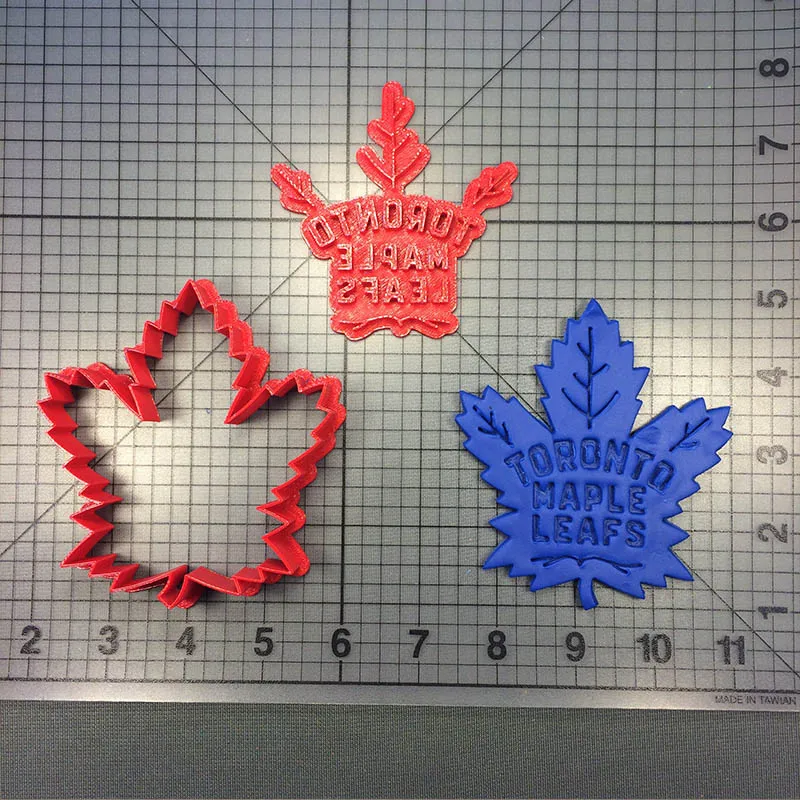 

League Hockey Team logo Cookie Cutter Set Custom Made 3D Printed Cookie Fondant Cutter Biscuit Moulds For Cake Decoration Tool