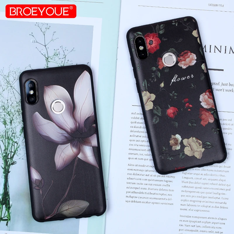 

Matte Case For Xiaomi Redmi 6 Pro Cute TPU Cases For Redmi 4X 4A 5 Plus S2 Note 4X 5A 5 Pro 3D Relief Silicone Soft Phone Covers