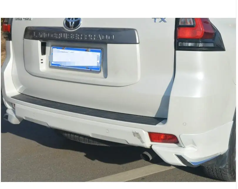 Автомобильные аксессуары для Toyota Cruiser Prado FJ150 FJ 150 2018 АБС пластик белый цвет задний