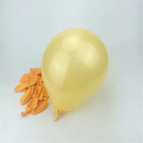 100 шт./лот 10 дюймов белые 1,5 г латексные шары воздушные шары надувные свадебные украшения на день рождения Детские вечерние плавающие Воздушные шары игрушки - Цвет: Lemon