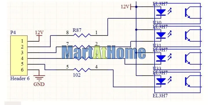 ЧПУ 3/4/5/6 оси USB Mach3 коммутационная плата движения Управление карты 125 кГц входное напряжение 12-32 В постоянного тока 16 Порты фотоэлектрический изолированные ввода-вывода@ CF