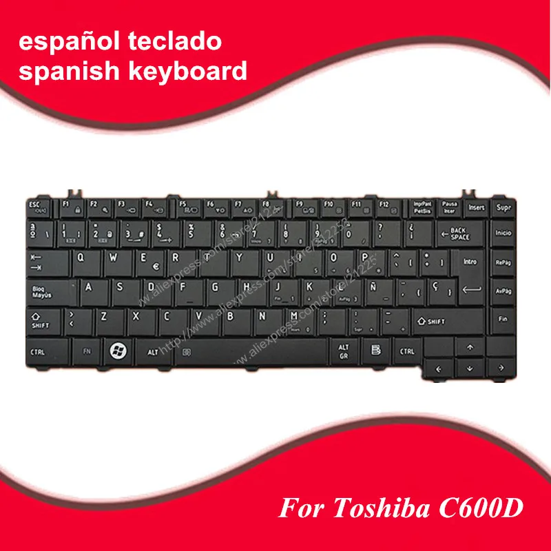 

SP Spanish keyboard For Toshiba Satellite L645 L645D C600 C600D C640 C645 Laptop keyboard