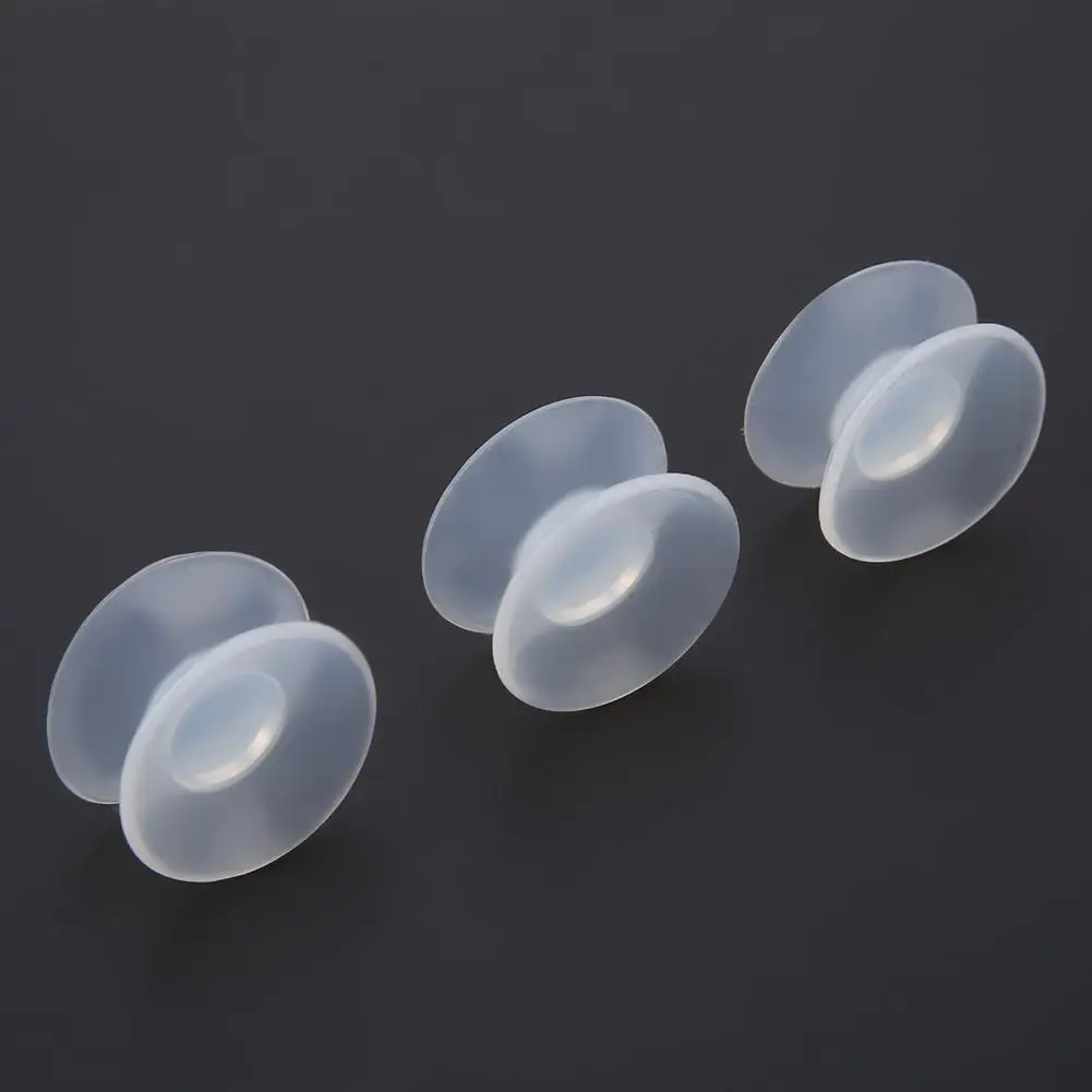 10 шт Силиконовые двухсторонние присоски для стеклянных аквариумных присосок, прозрачные чашки